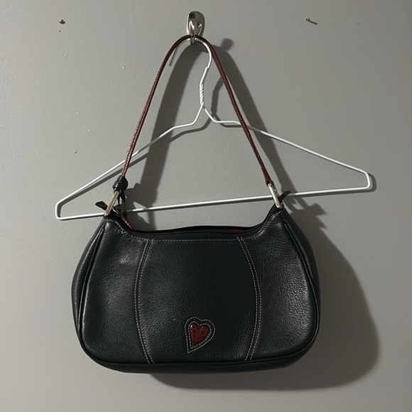 Brighton red and black heart purse - Picture 2 of 3